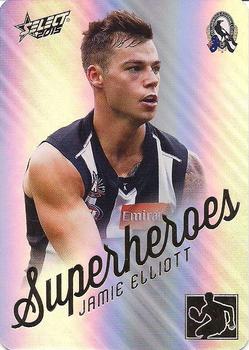2015 Select AFL Champions - Superheroes #AS5 Jamie Elliott Front